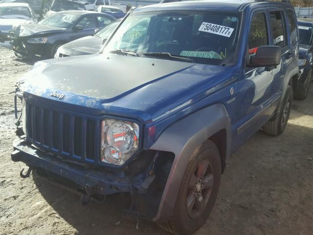 1J4PN3GK0AW180825 - 2010 JEEP LIBERTY RE BLUE photo 2