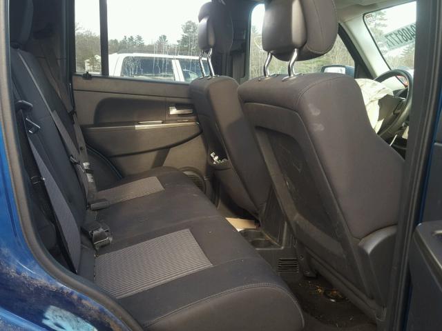 1J4PN3GK0AW180825 - 2010 JEEP LIBERTY RE BLUE photo 6