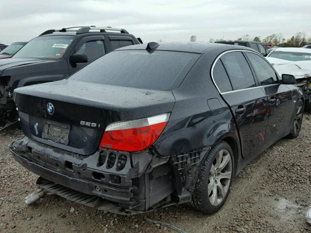 WBANA53574B847516 - 2004 BMW 525 I BLACK photo 4