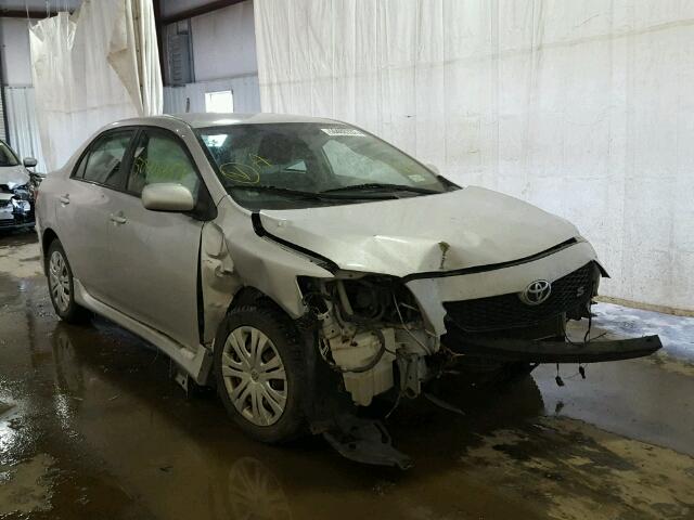 2T1BU40E99C032304 - 2009 TOYOTA COROLLA BA SILVER photo 1