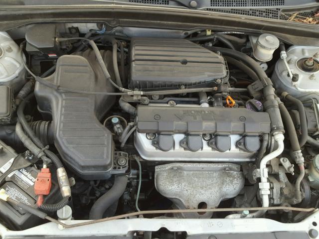2HGES26701H564259 - 2001 HONDA CIVIC EX 银色 照片 7