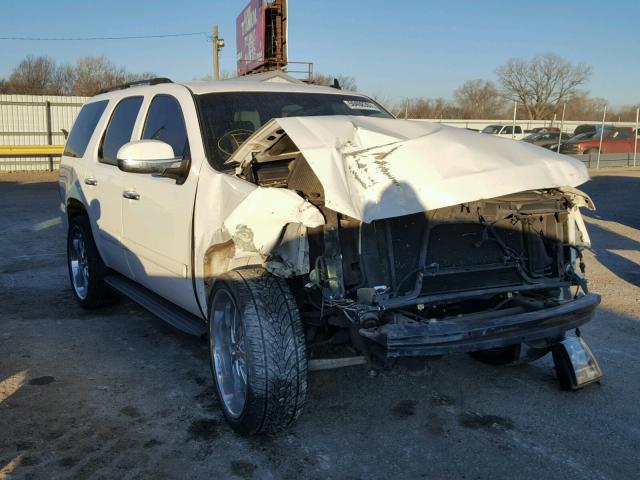 1GNEC13J77R117434 - 2007 CHEVROLET TAHOE C150 WHITE photo 1