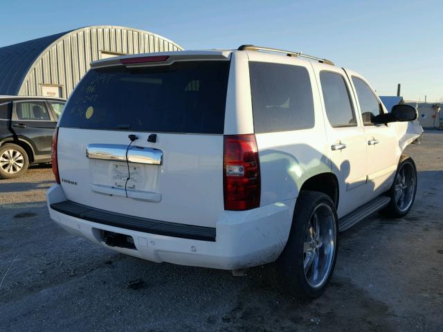 1GNEC13J77R117434 - 2007 CHEVROLET TAHOE C150 WHITE photo 4