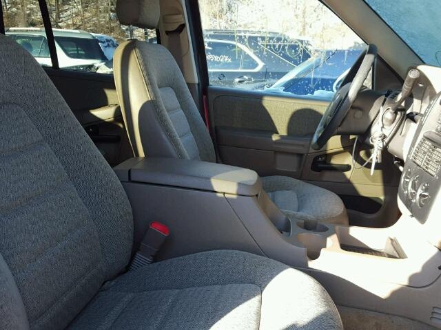1FMZU72K63ZB34302 - 2003 FORD EXPLORER X RED photo 5