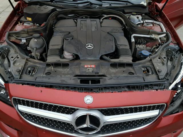 WDDLJ6FB0FA136546 - 2015 MERCEDES-BENZ CLS 400 BURGUNDY photo 7