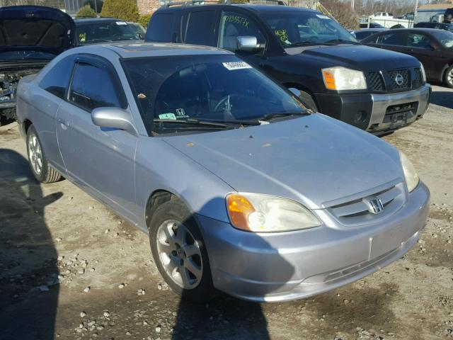 1HGEM22923L076776 - 2003 HONDA CIVIC EX SILVER photo 1