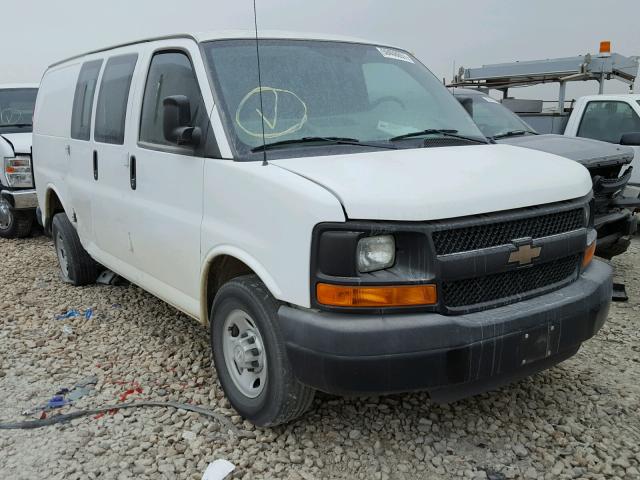 1GCWGFCA9E1193618 - 2014 CHEVROLET EXPRESS G2 WHITE photo 1