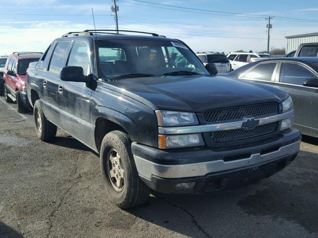 3GNEC12Z75G232328 - 2005 CHEVROLET AVALANCHE BLACK photo 1