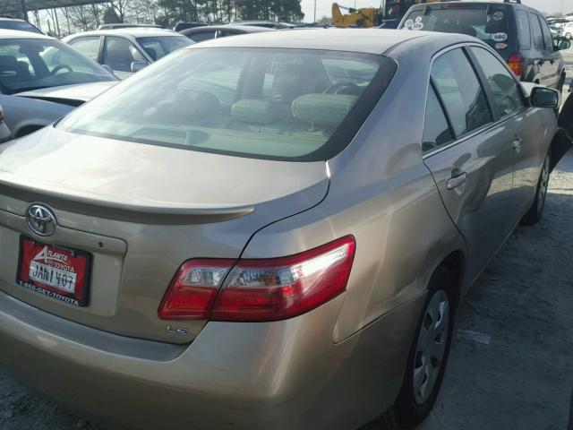 4T1BE46K57U730074 - 2007 TOYOTA CAMRY NEW GOLD photo 4