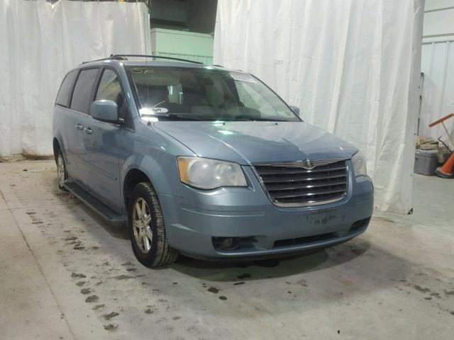 2A8HR54P28R128795 - 2008 CHRYSLER TOWN & COU BLUE photo 1
