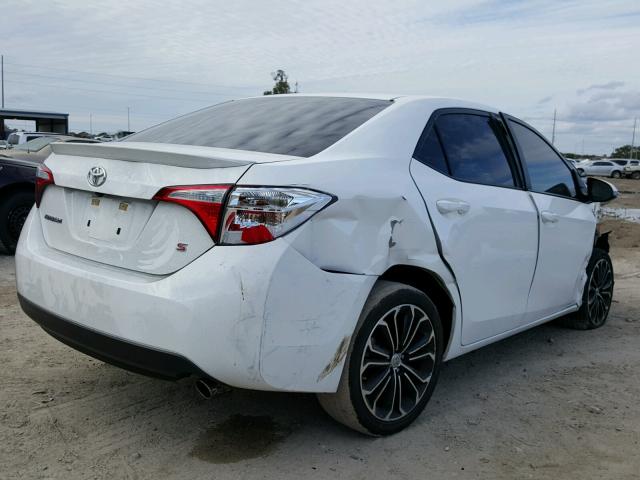 5YFBURHE3GP486725 - 2016 TOYOTA COROLLA L WHITE photo 4