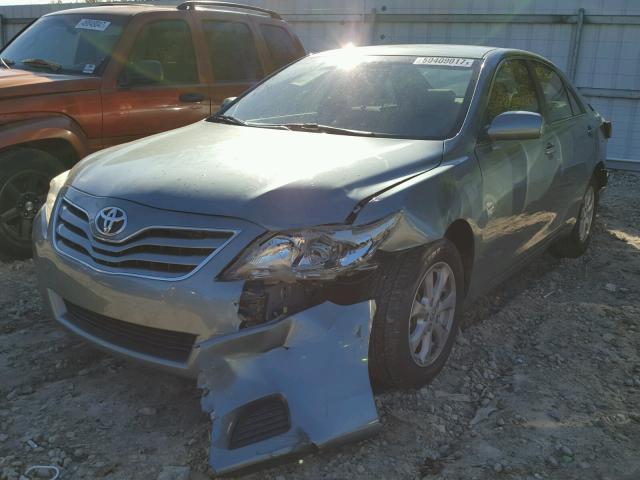 4T1BF3EK3BU714909 - 2011 TOYOTA CAMRY BASE GREEN photo 2