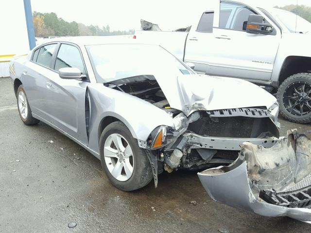 2C3CDXBG4EH241247 - 2014 DODGE CHARGER SE SILVER photo 1