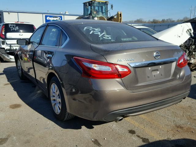 1N4AL3AP5HN316619 - 2017 NISSAN ALTIMA 2.5 BROWN photo 3