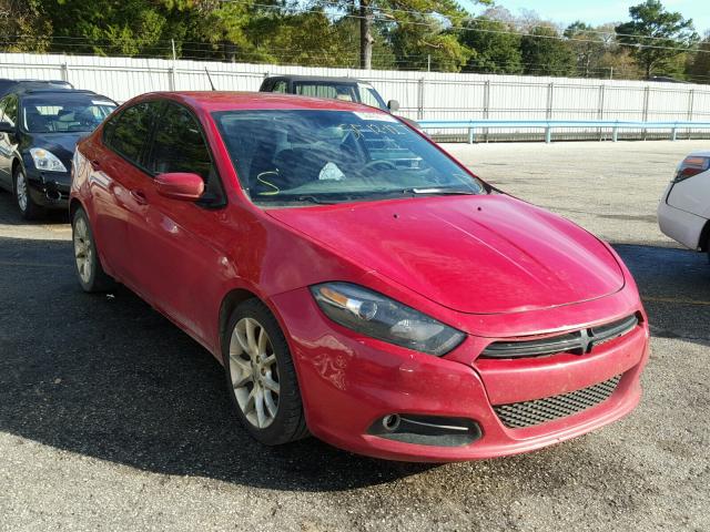 1C3CDFBA0DD341797 - 2013 DODGE DART SXT RED photo 1