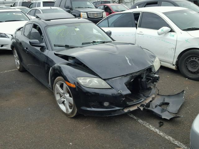 JM1FE173180214704 - 2008 MAZDA RX8 BLACK photo 1