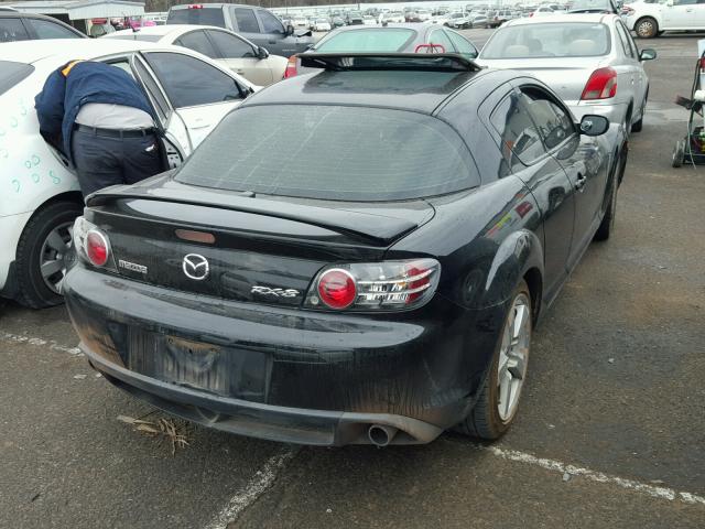 JM1FE173180214704 - 2008 MAZDA RX8 Noir photo 4