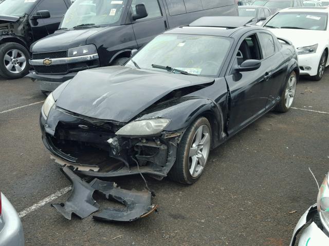 JM1FE173180214704 - 2008 MAZDA RX8 BLACK photo 9