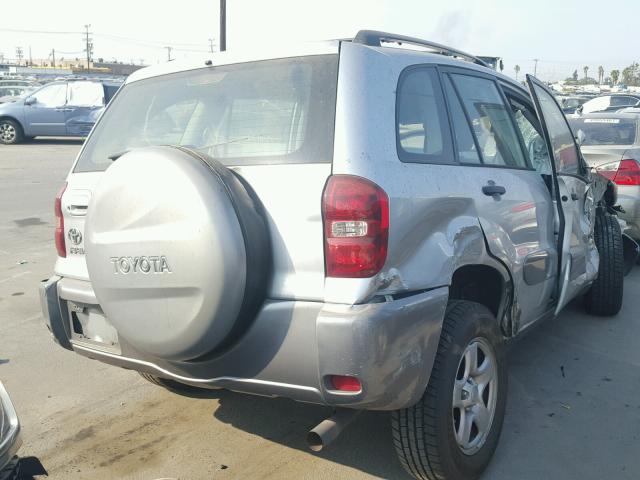 JTEGD20V250079006 - 2005 TOYOTA RAV4 GRAY photo 4