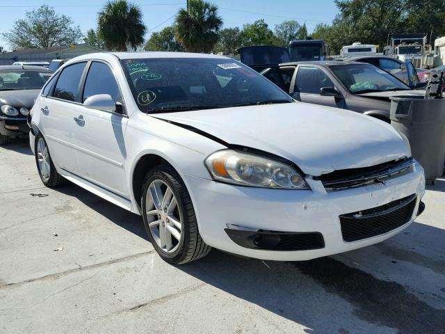 2G1WC5E38C1165331 - 2012 CHEVROLET IMPALA LTZ WHITE photo 1