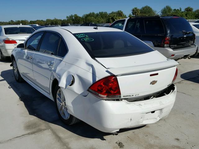 2G1WC5E38C1165331 - 2012 CHEVROLET IMPALA LTZ WHITE photo 3