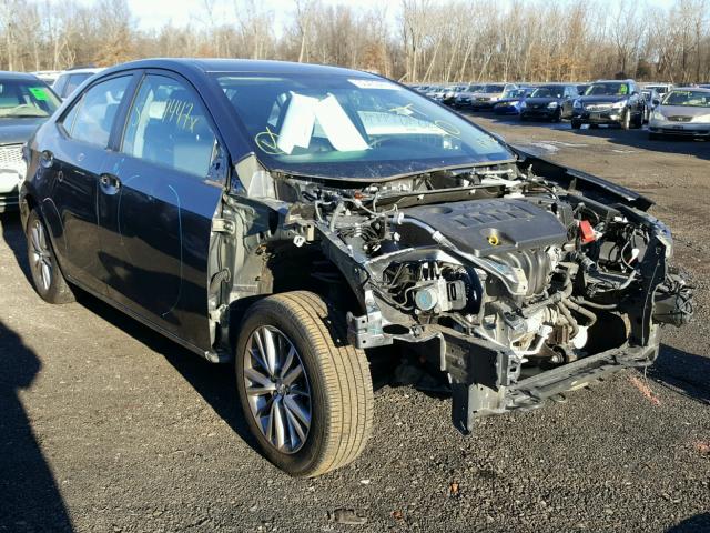 2T1BURHE2EC027795 - 2014 TOYOTA COROLLA L GRAY photo 1