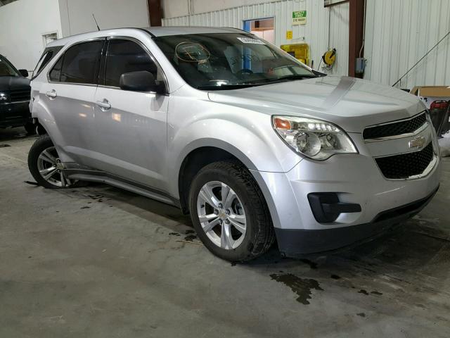 2GNALBEK3C1147429 - 2012 CHEVROLET EQUINOX LS SILVER photo 1