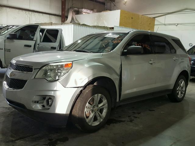 2GNALBEK3C1147429 - 2012 CHEVROLET EQUINOX LS SILVER photo 2