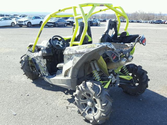 3JBPWAP2XFJ000785 - 2015 CAN-AM MAVERICK 1 GREEN photo 3