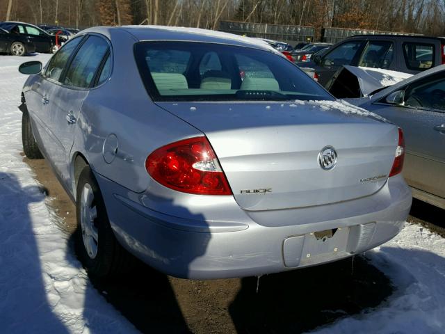 2G4WC532251346618 - 2005 BUICK LACROSSE C BLUE photo 3