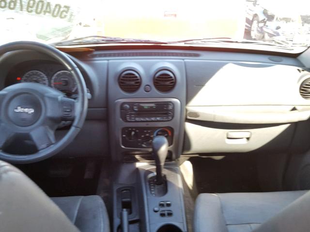 1J4GK38K35W677977 - 2005 JEEP LIBERTY RE SILVER photo 9