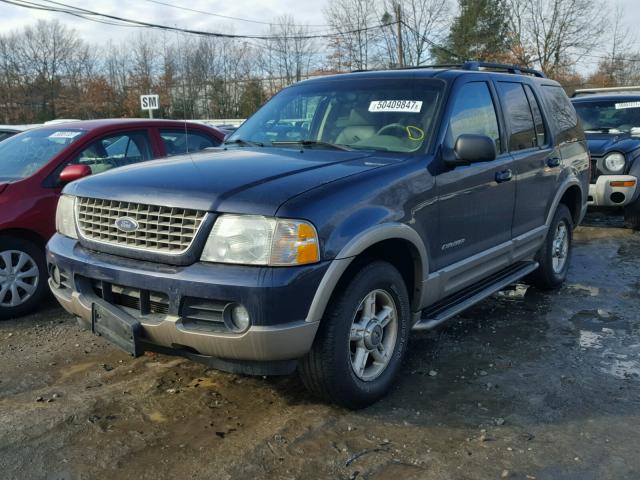 1FMZU74K52UD49081 - 2002 FORD EXPLORER E BLUE photo 2