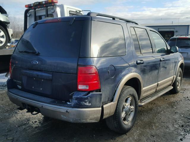 1FMZU74K52UD49081 - 2002 FORD EXPLORER E BLUE photo 4