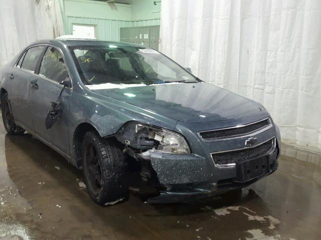 1G1ZH57B394164586 - 2009 CHEVROLET MALIBU 1LT GREEN photo 1