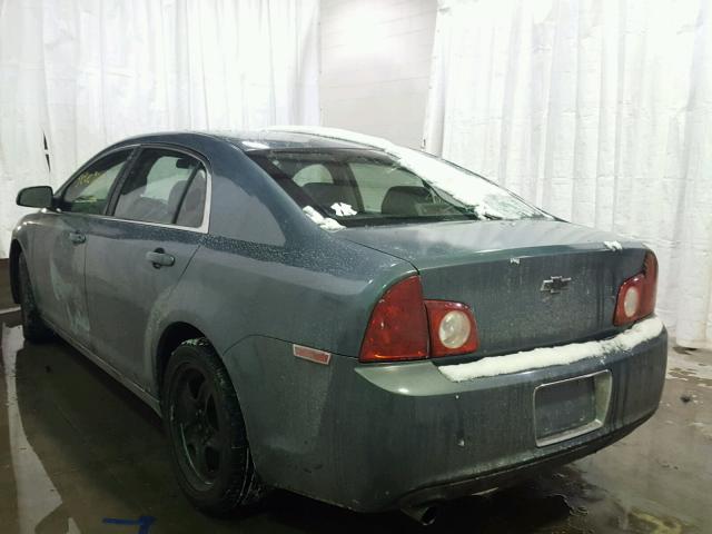 1G1ZH57B394164586 - 2009 CHEVROLET MALIBU 1LT 绿色 照片 3
