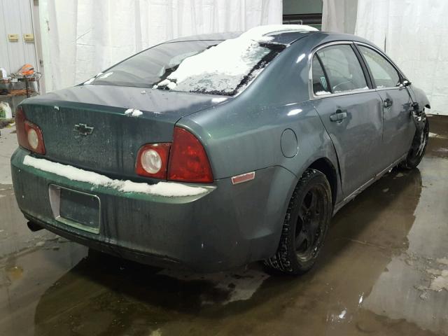 1G1ZH57B394164586 - 2009 CHEVROLET MALIBU 1LT 绿色 照片 4