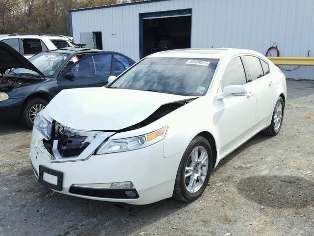 19UUA86269A023328 - 2009 ACURA TL WHITE photo 2