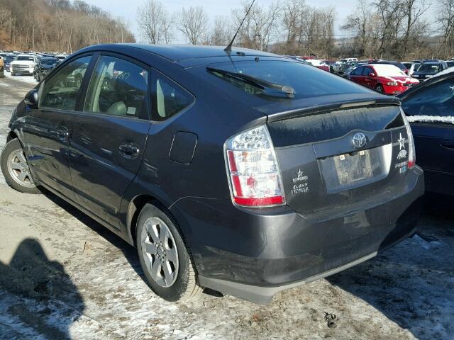 JTDKB20U793488697 - 2009 TOYOTA PRIUS GRAY photo 3