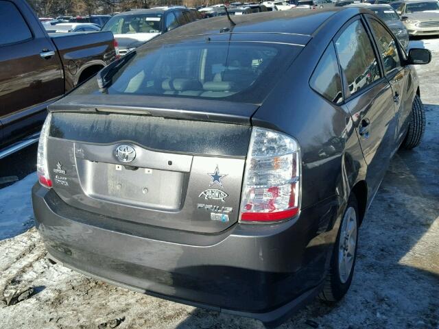 JTDKB20U793488697 - 2009 TOYOTA PRIUS GRAY photo 4