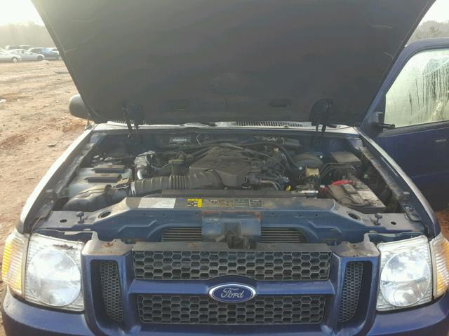 1FMZU77K24UC34615 - 2004 FORD EXPLORER S BLUE photo 7