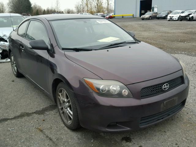 JTKDE167X80245308 - 2008 TOYOTA SCION TC PURPLE photo 1