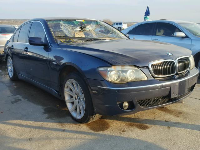WBAHL83566DT00026 - 2006 BMW 750 I BLUE photo 1