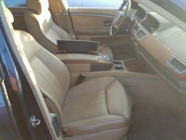 WBAHL83566DT00026 - 2006 BMW 750 I BLUE photo 5