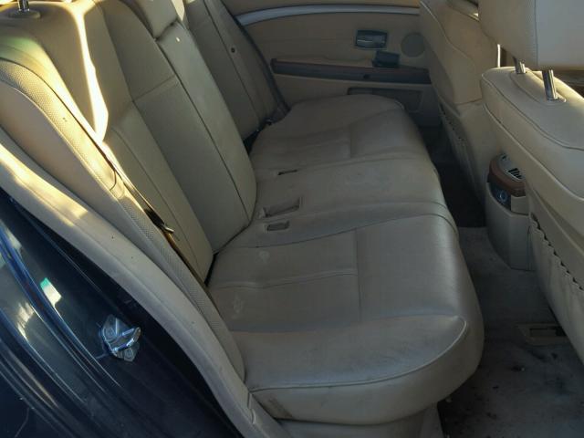 WBAHL83566DT00026 - 2006 BMW 750 I BLUE photo 6