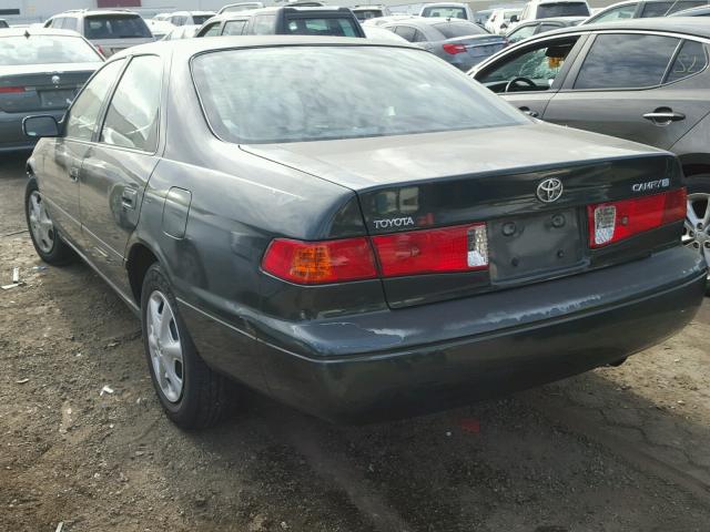 4T1BG22K51U765158 - 2001 TOYOTA CAMRY CE GREEN photo 3