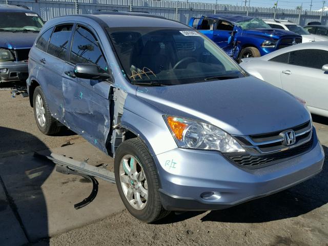 JHLRE3H43BC009734 - 2011 HONDA CR-V SE BLUE photo 1