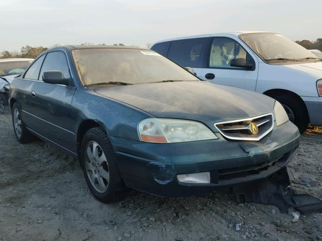 19UYA424X2A003686 - 2002 ACURA 3.2CL GREEN photo 1