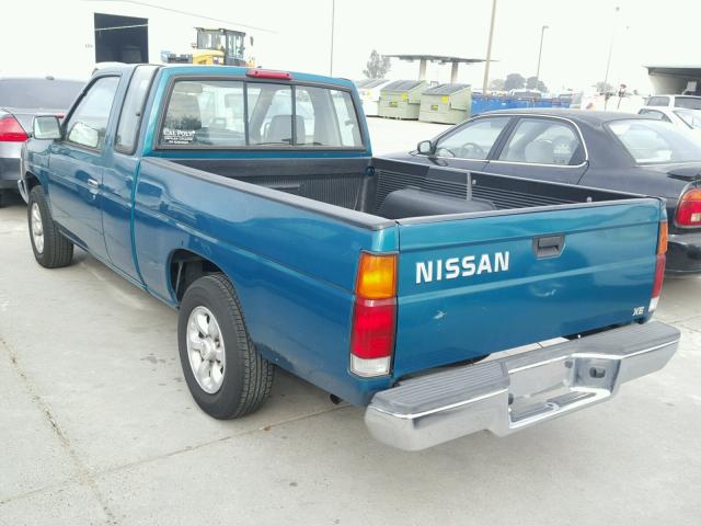 1N6SD16S3VC397587 - 1997 NISSAN TRUCK KING GREEN photo 3