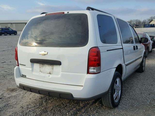 1GBDV13L75D297447 - 2005 CHEVROLET UPLANDER I WHITE photo 4