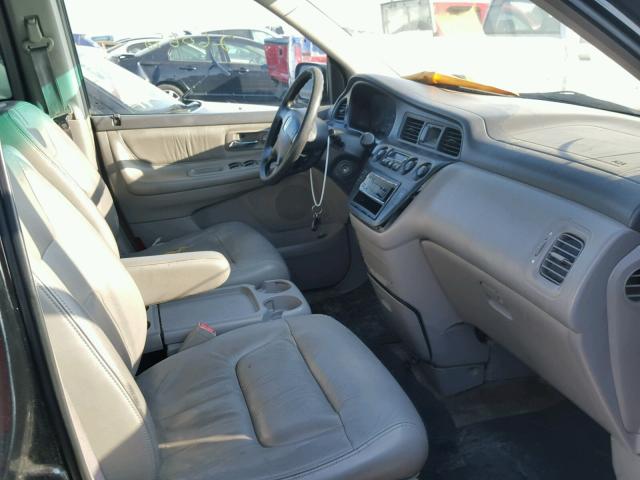 5FNRL18913B066229 - 2003 HONDA ODYSSEY EX BLUE photo 5